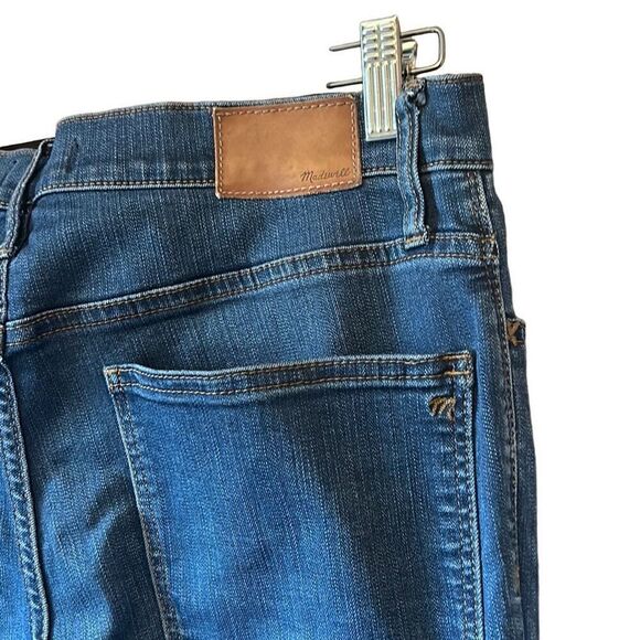 Madewell High Rise Skinny Jeans Dark Wash Women's Denim Pants - Picture 6 of 7